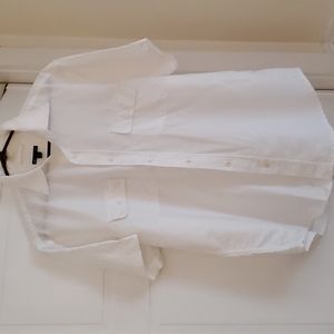 GAP  Mens, Linen 55% white button down
